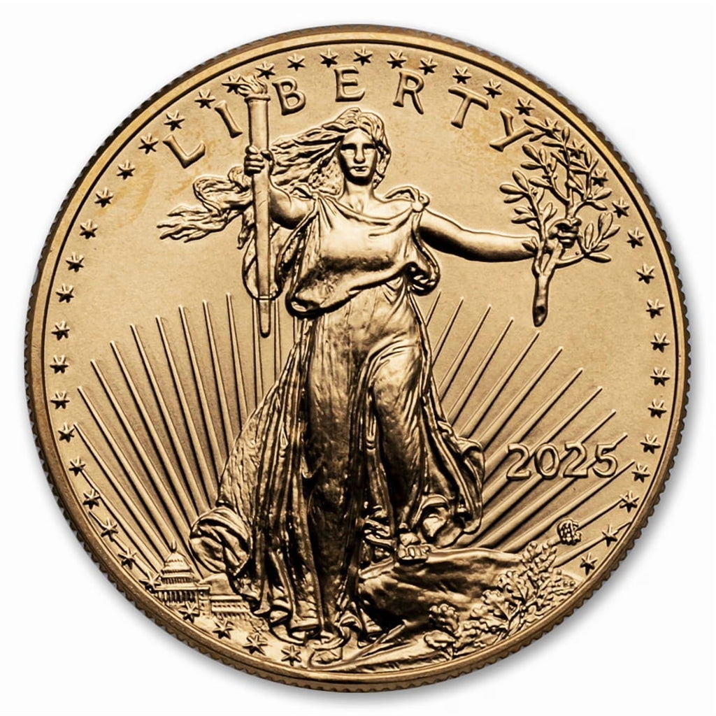 2025 1 Oz American Gold Eagle Coin BU