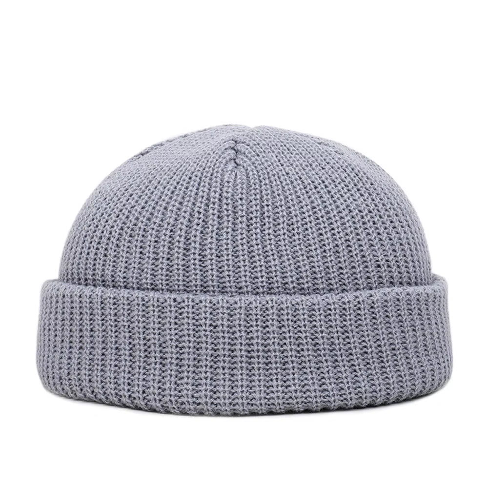 Winter Warm Beanies Casual Short Thread Hip Hop Hat Adult Men Female Wool Knitted Skull Cap Elastic Unisex