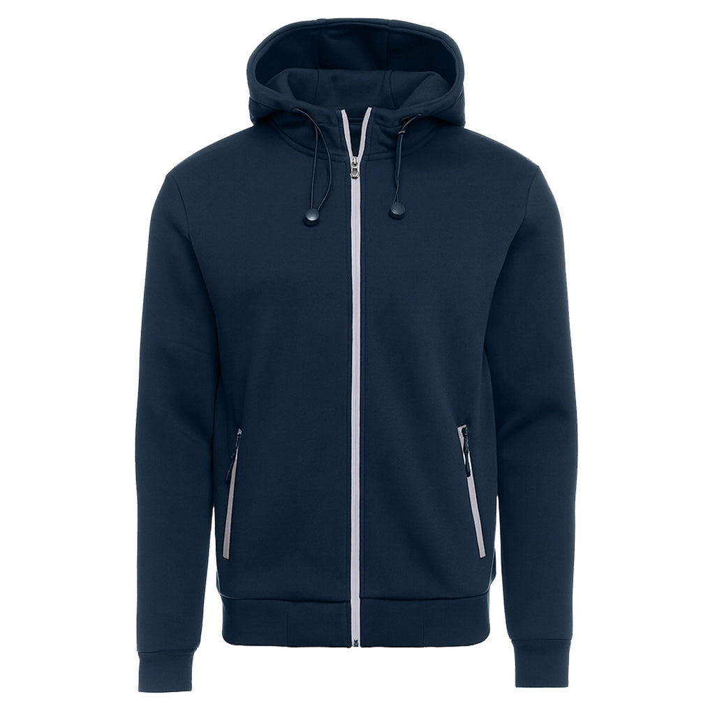 Men'S Heavyweight Sherpa Fleece-Lined Full Zip Classic Tech Eco-Friendly Solid Anti-Wrinkle Winter Polyester/Cotton Knitted