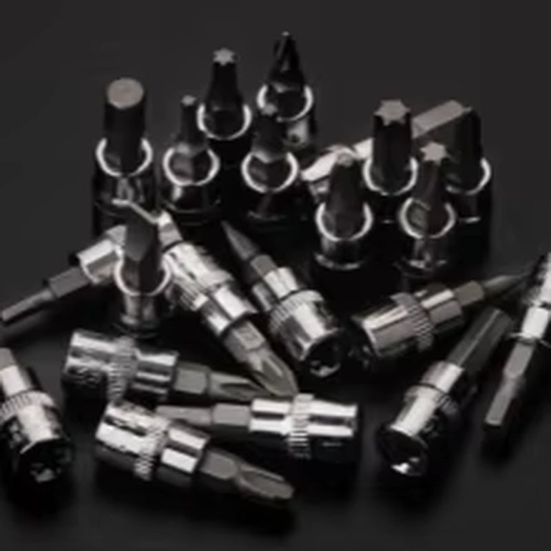 46-Piece Auto Repair Tool Set Quick Small Fly Ratchet Screwdriver Combination with Hard Case Plastic Hand Tool Kit