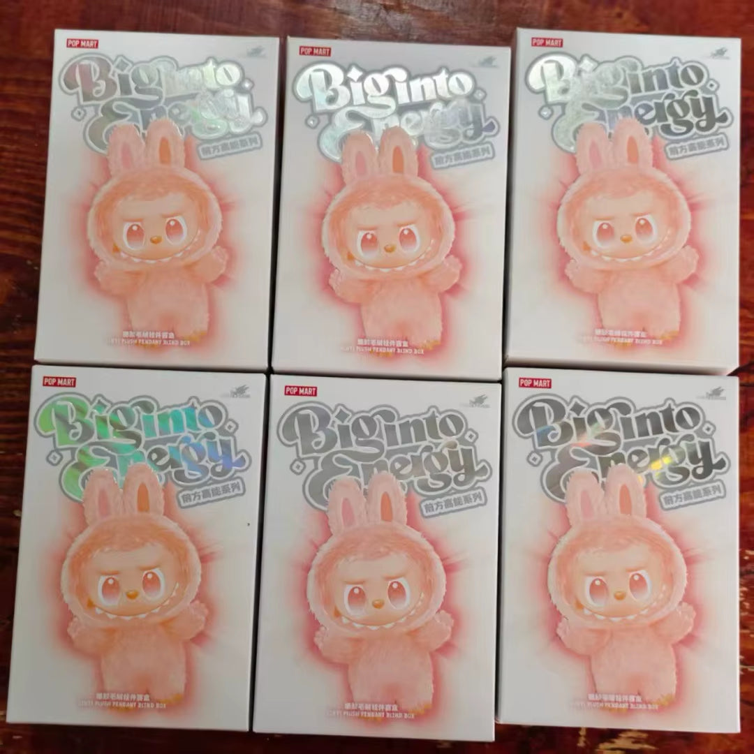 US In-Stock 100% Original POPMART Labubu V1 Macaron the Monsters Vinyl Plush Series Cute Collectible Blind Box Toys