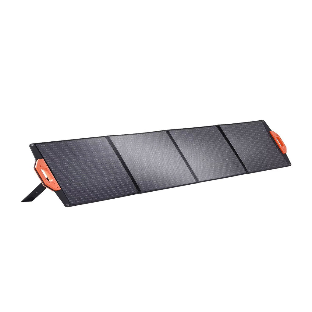 Portable 200W Foldable ETFE Monocrystalline Solar Panel Charger Kit